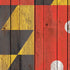 Maryland Flag Dark Wood Moto E5 Play Skin